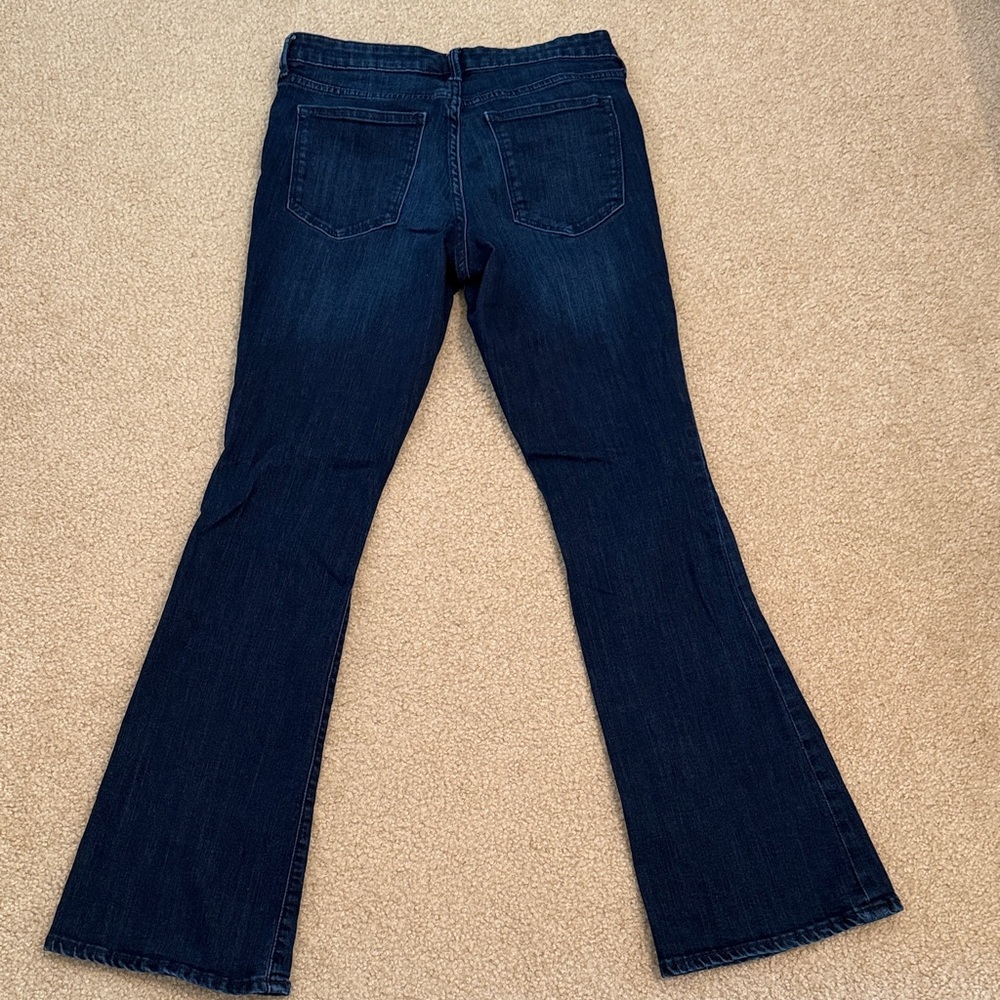 GAP Factory Dark Blue Wide Leg Jeans - Picture 3 of 6